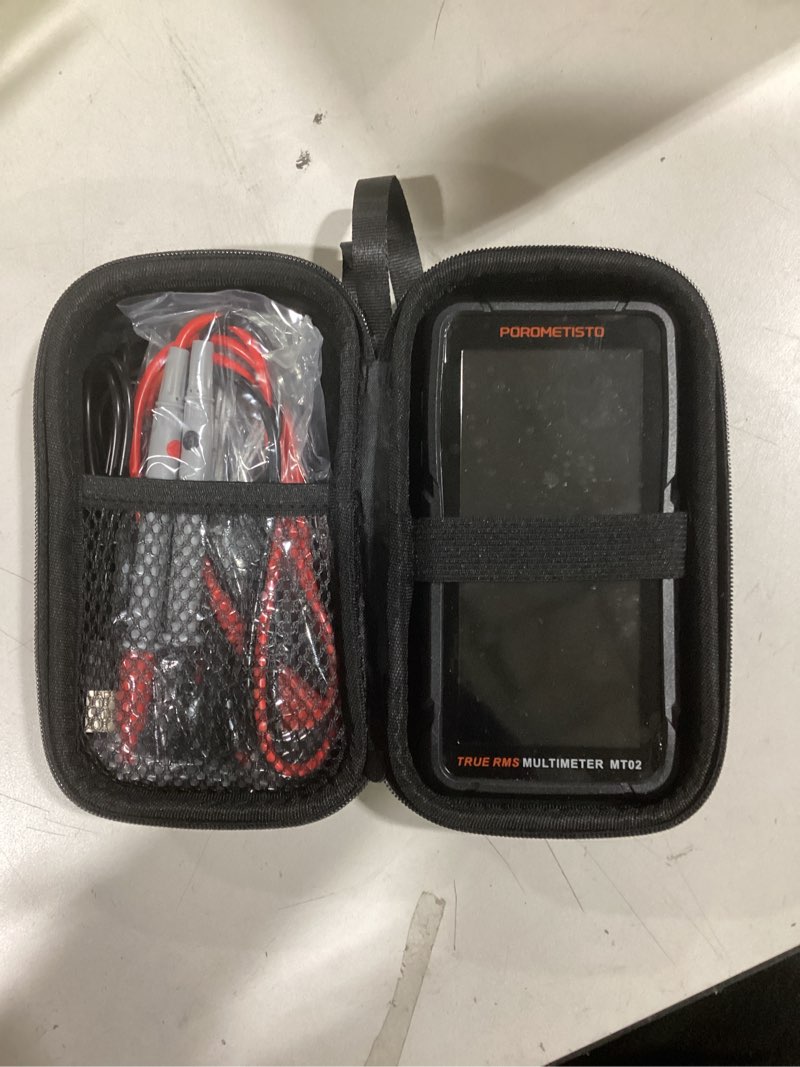 Condition photo showing As Is for Digital Multimeter Tester 6000 Counts TRMS, Smart Multimeter Rechargeable, Auto-Ranging Volt Meter Measures Voltage Current Resistance Diodes Continuity Capacitance Temperature NCV MT02