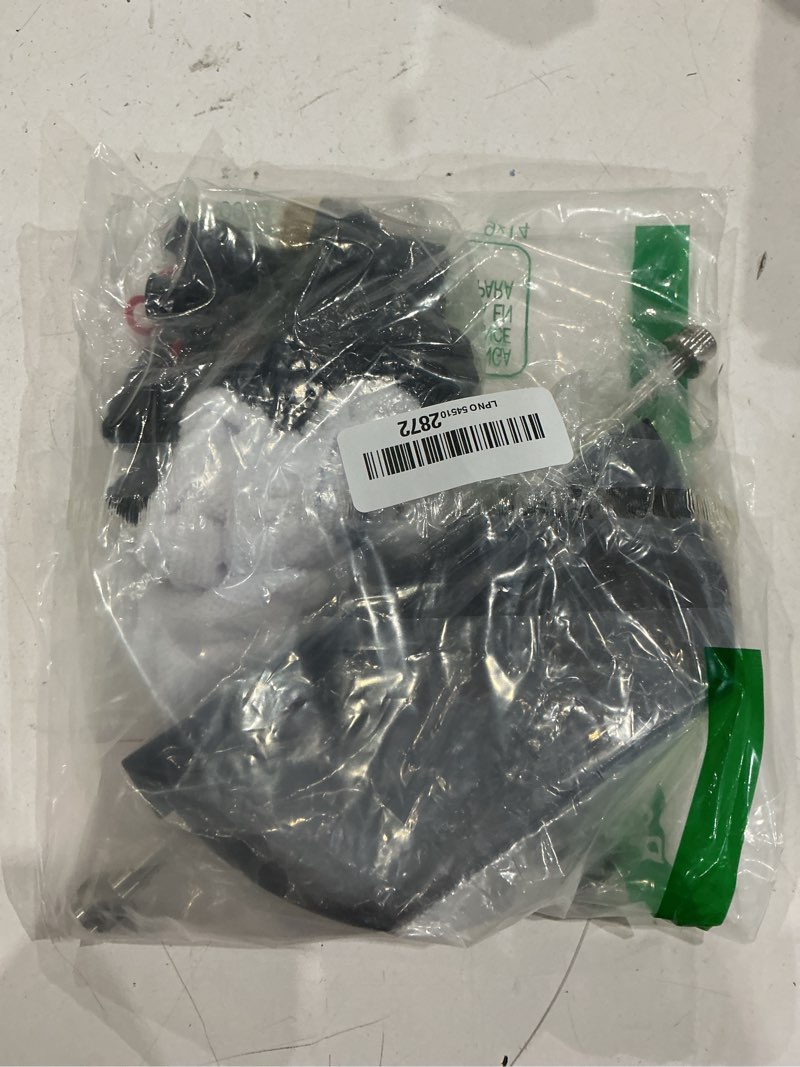 Condition photo showing Good Condition for handheld steam cleaner accessories, includes 2 nylon, 1 brass brushes, 2 nylon nozzles, 1 extended nozzle, 2 flat scrapers, 1 window scraper with 3 towel covers, 4 rubber ring to prevent water leak