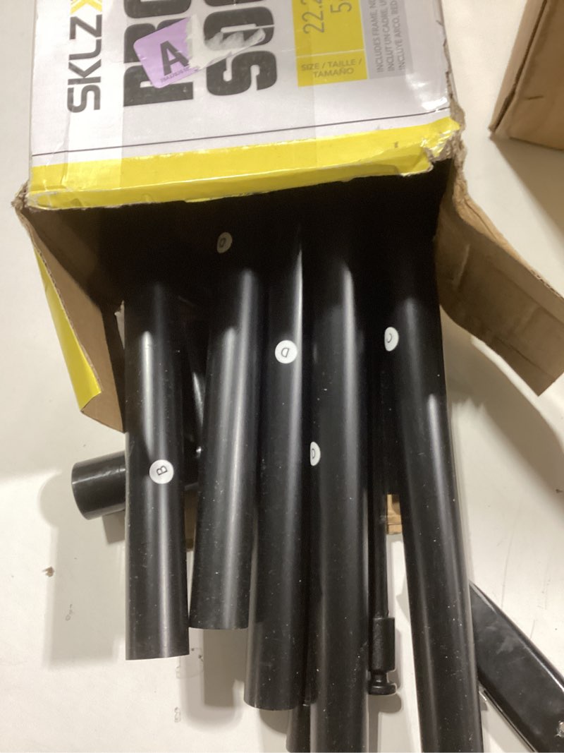 sklz pro mini goal, includes 5" soft ball, easy to assemble frame