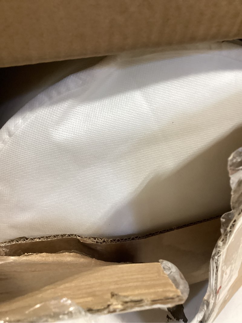 Condition photo showing New/Like New for mellow marshmellow comforter king/cal king - extra fluffy double-stuffed down alternative duvet insert, all-season temperature-balancing, oeko-tex class i fabric, box-stitch, machine washable king / cali king