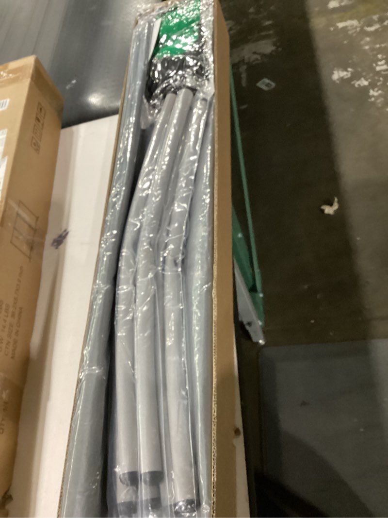 Condition photo showing New/Like New for rantila 3 panel room divider, 6 ft tall folding privacy screen freestanding room partition wall dividers, 102''w x 20''d x 71''h, grey grey 34" - 3 panel