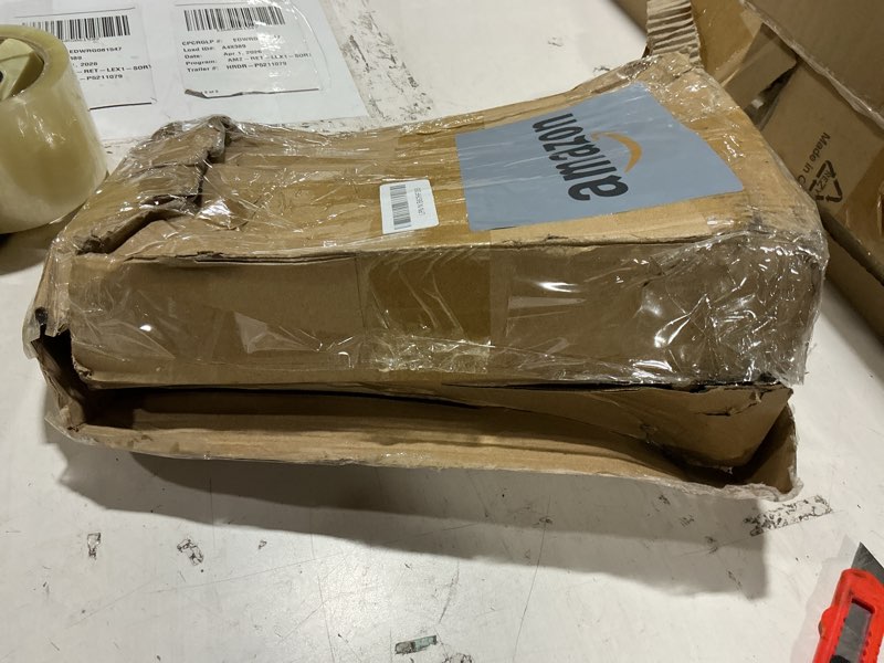 Condition photo showing Good Condition for 12 pack - 12 inch black hidden l shelf bracket (1/5 inch thicked) iron floating shelf brackets rustic industrial metal brackets for shelf support black 12 pack 12 inch
