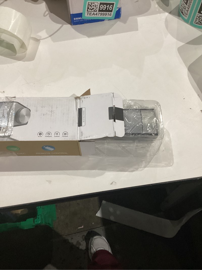 Condition photo showing As Is for sound bar tv soundbar wired and wireless bluetooth home theater tv speaker, surround sound bar for tv, pc, cellphone