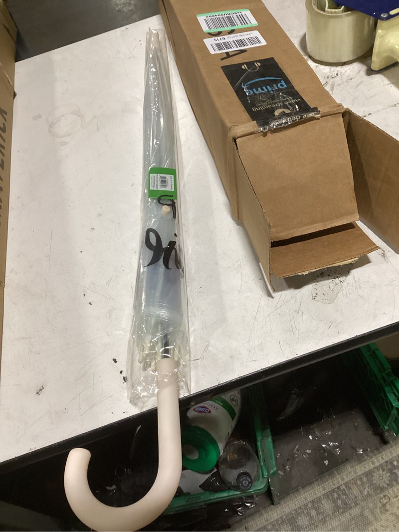kate spade new york Clear Umbrella for Rain, Large Bubble Umbrella for Weddings, Love Is In The Air
