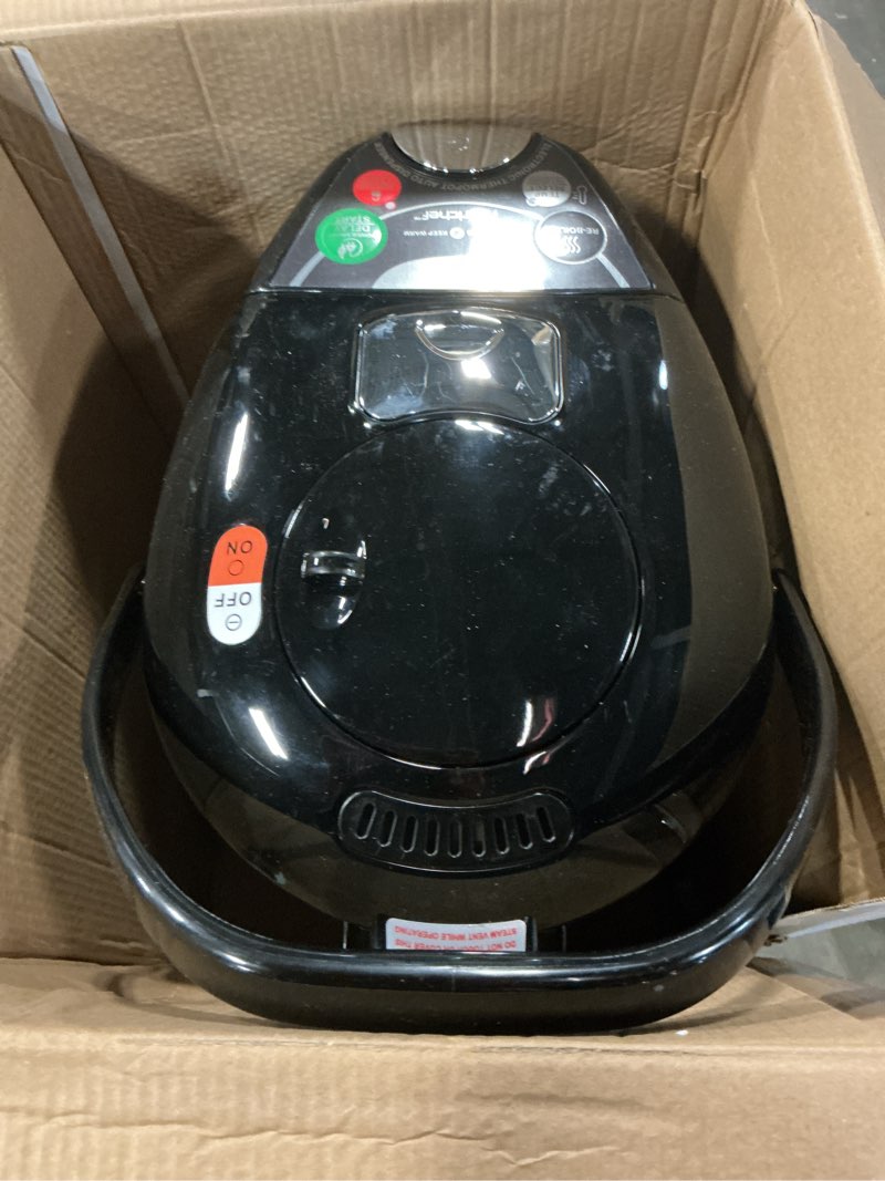 Condition photo showing As Is for NutriChef Digital Water Boiler and Warmer - 5L/5.28 Qt Stainless Electric Hot Water Dispenser w/LCD Display, Rotating Base, Keep Warm, Auto Shut Off, Safety Lock, Instant Heating for Coffee & Tea 5 Liter