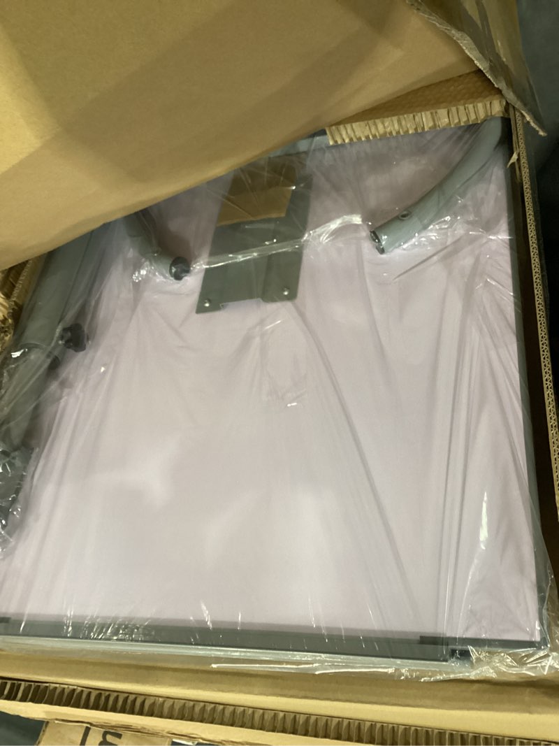 Condition photo showing Good Condition for TSJ OFFICE Mobile Standing Whiteboard - 40 x 26 Inches Dry Erase White Board Tripod Whiteboard with Rolling Stand Flipchart Easel Height Adjustable Gray