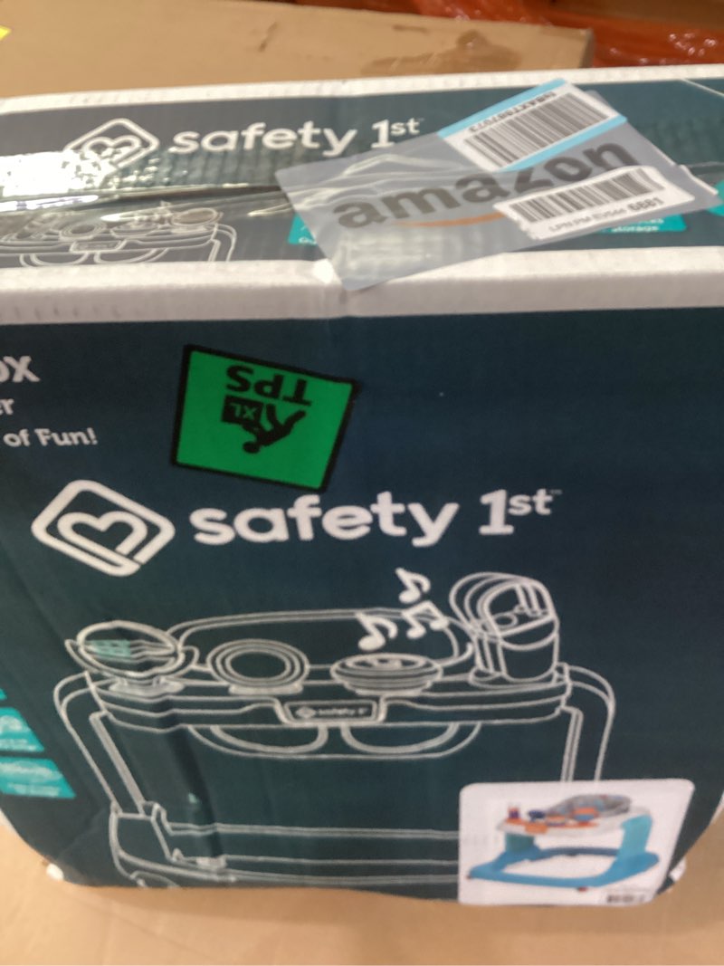 Condition photo showing As Is for Safety 1st Ready, Set, Walk! DX Developmental Walker, Grey Geo Grey Geo 2