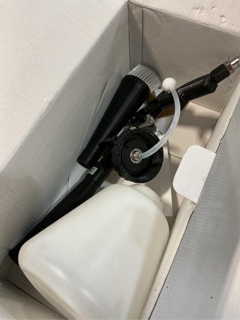 Condition photo showing Good Condition for car cleaning gun,high-pressure air blow gun,air cleaning gun,air blow gun with 2 set nozzles &1l liquid bottle,works with air compressor,pro auto detailing tool for deep cleaning interiors & exteriors set2