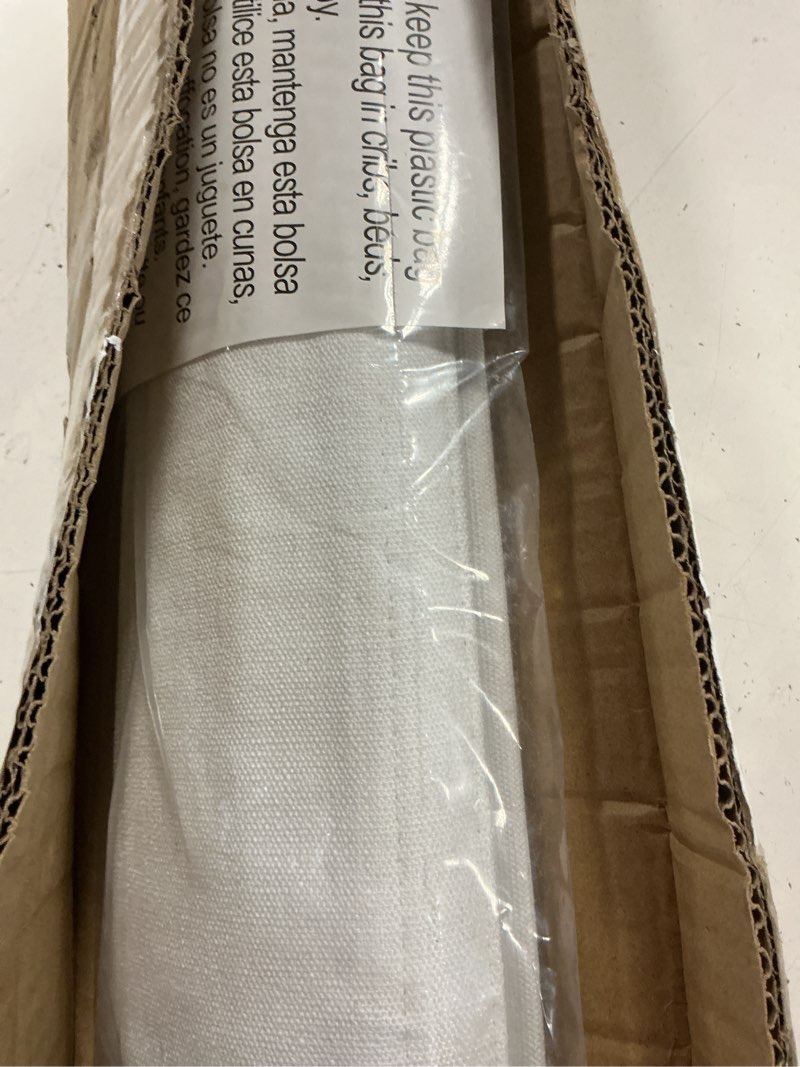 Condition photo showing New/Like New for unishades no drill cordless roman shades, 38×60 in, off-white | 100% blackout fabric, uv protection, protecting privacy, room darkening