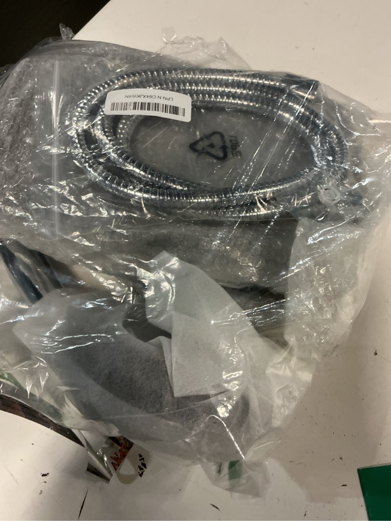 Condition photo showing Good Condition for high pressure rain shower head: upgrade shower heads with handheld spray combo with fixed showerhead and 10 sprays handheld shower head, detachable shower head built-in magnetic docking and power jets
