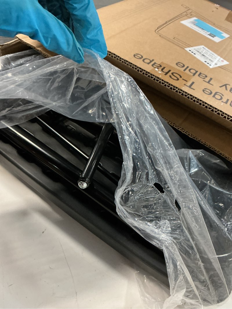 Condition photo showing Good Condition for Max Pro Larger Folding TV Tray Table, XL Adjustable Foldable TV Table with 6 Height, 425% Thicker HDPE Plastic Table for Eating, Laptop, Snacks, Dinner Laptop on Couch & Bed, 