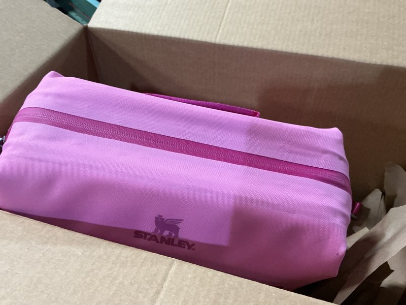 Condition photo showing Good Condition for Stanley All Day Madeleine Backpack Soft Cooler 20 Can Cooler with Handle and Shoulder Straps Insulated Travel Bag with Zipper BPA-Free Peony Midi