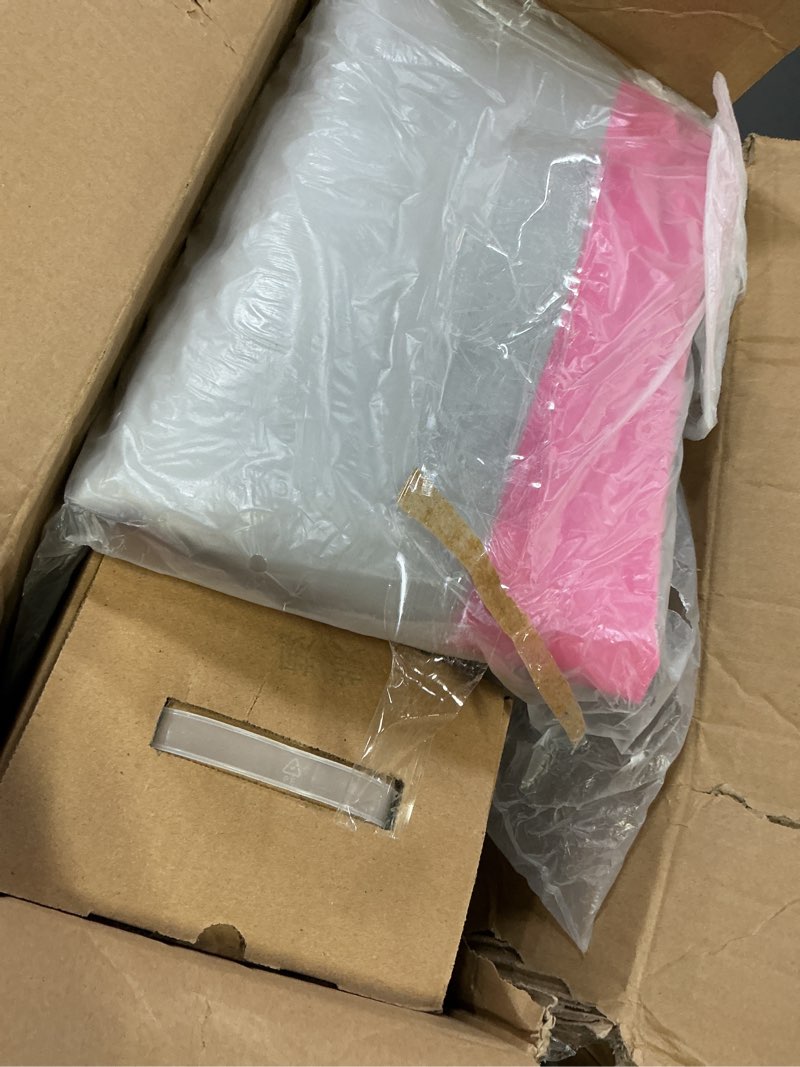 Condition photo showing Good Condition for Air Tumble Track Mat, 6.6ft/10ft/13ft/16ft/20ft Inflatable Tumbling Track Mat for Gymnastics, 4/8in Thickness Gym Mats for Home Use/Training/Cheerleading/Yoga/Water with Electric Pump Pink 6.6ftx3.3ftx4in