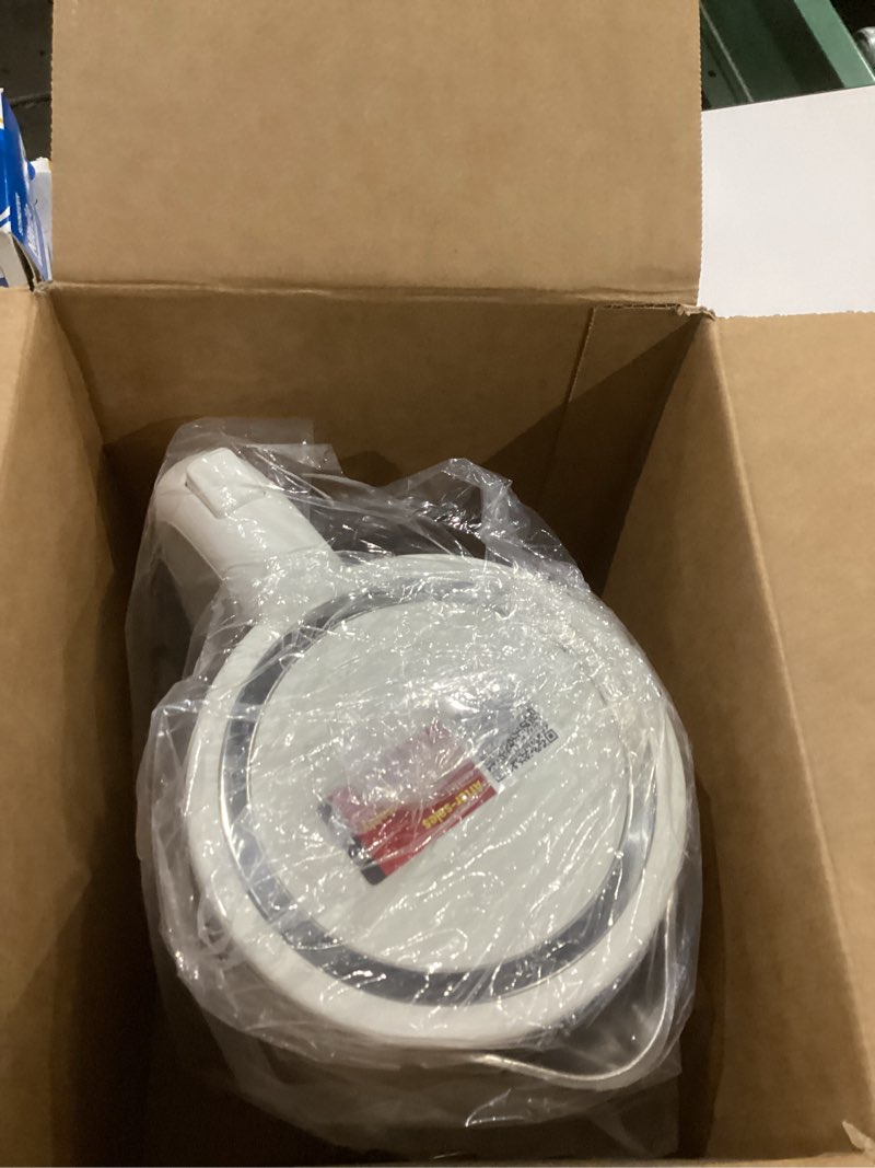 Condition photo showing As Is for Electric Tea Kettle, Upgraded 1.7L Temperature Control Electric Kettle, 4H Keep Warm Water Boiler with 6 Presets, LED Screen Electric Kettles for Boiling Water, Boil-Dry Protection, BPA Free, White Ivory 1.8 Quarts