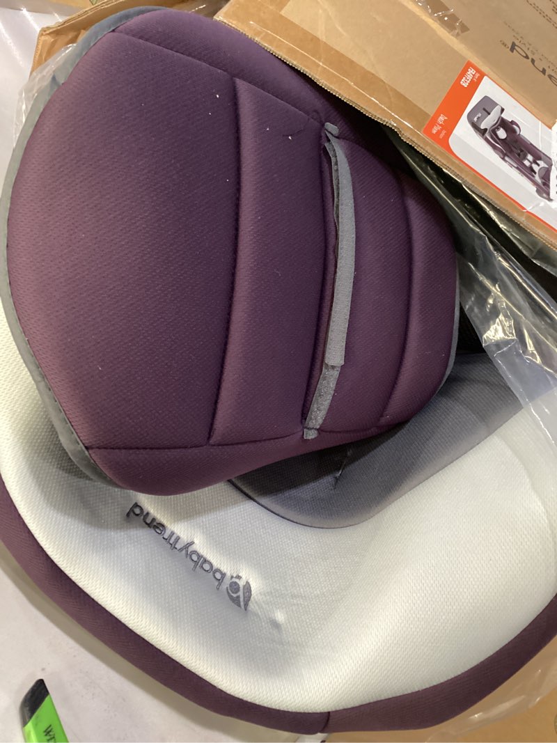 Condition photo showing New/Like New for Baby Trend Hybrid SI 3-in-1 Combination Booster Seat with Side Impact Protection, Dash Plum Hybrid SI Dash Plum