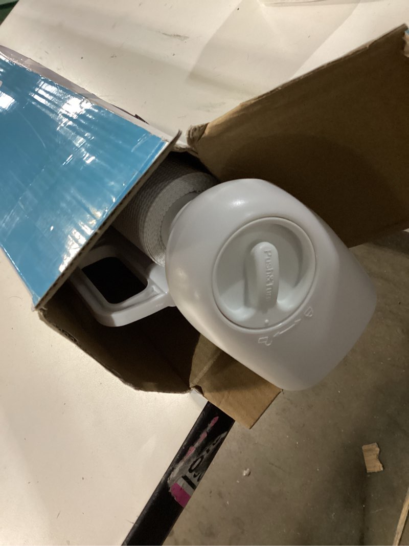 Condition photo showing Good Condition for probebi retractable baby & dog gate - extends to 54" wide, 34" tall - stair, doorway & hallway use b-white 34" tall x 54" wide