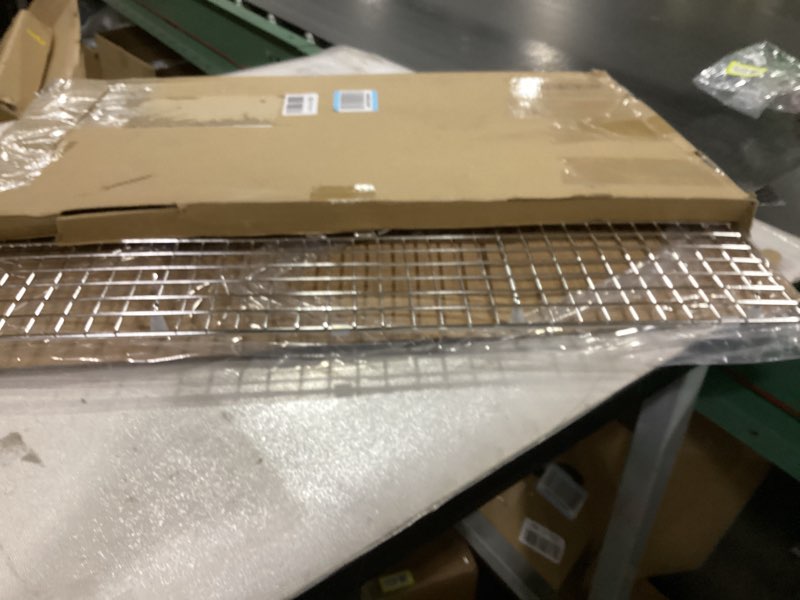 Condition photo showing Good Condition for 27.5 in. x 15.5 in. Centre Drain Sink Protector with Supersoft Silicone Feet in 304 Grade Stainless Steel