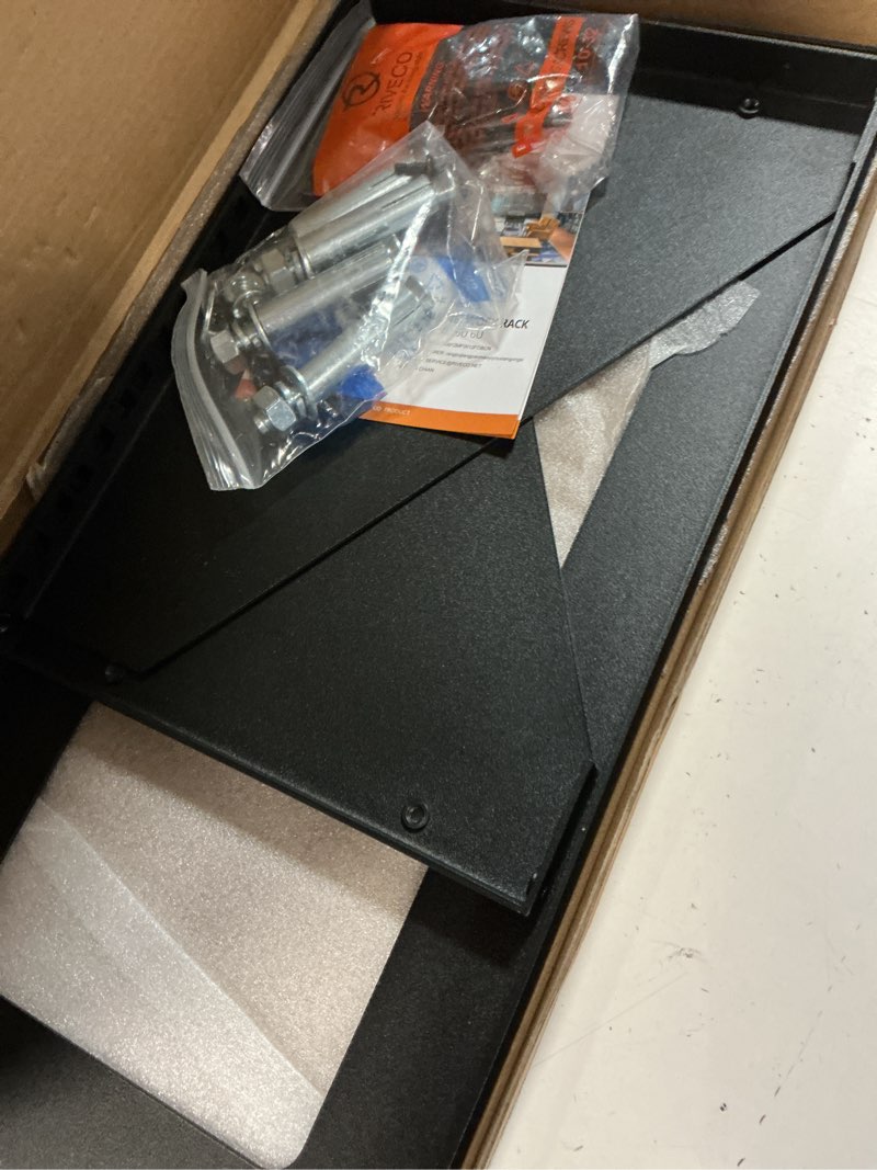 Condition photo showing Good Condition for riveco 2u wall mount rack for network| reinforced heavy load 66-99 lbs small server racks vertical & horizontal mounting for 19 inches it & studio equipment.