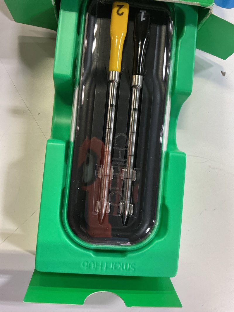 Condition photo showing New/Like New for CHEF iQ Sense | Smart Wireless Meat Thermometer | 2 Ultra-Thin Probes | WiFi Unlimited Range | 1000°F Heat Safe | 5 Sensors | BBQ, Grill, Oven, Smoker, Air Fryer | Gen3 2 Probes - Gen 3