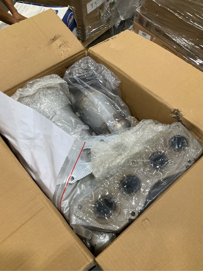 Condition photo showing Good Condition for catalytic converter compatible with toyota camry 2012-2017 2.5l (front) direct-fit (not fit for hybrid/pzev model) (epa compliant?interchange with oe 25051-0v230 and 25051-36080, 16692 toyota camry 2012-2017 2.5f