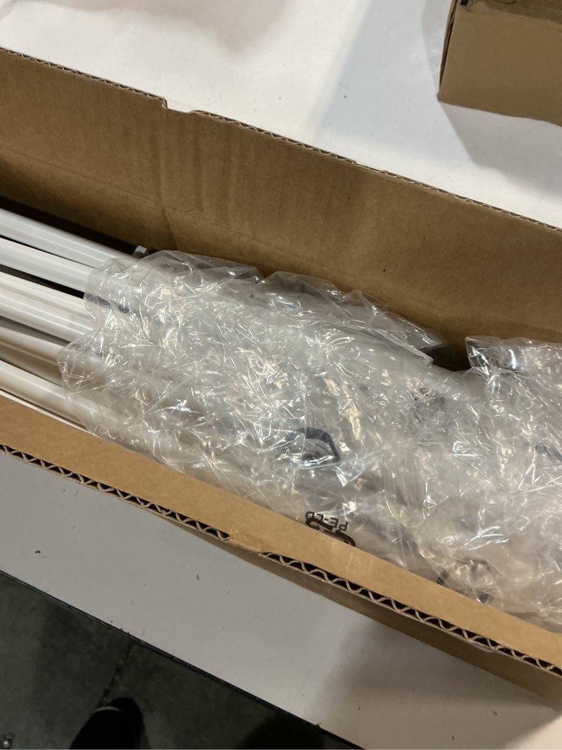 Condition photo showing Good Condition for Drying Rack Clothing, 3-Tier Clothes Drying Rack Foldable, Antirust Laundry Drying Rack Collapsible Use for Indoor & Outdoor, 11.8" D x 34.6" W x 35.4" H, White