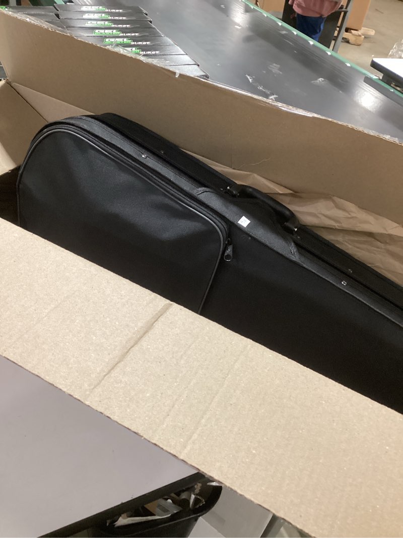 Condition photo showing Good Condition for Premium Carbon Fiber Electric Violin Full Size 4/4,Professional Electric Violin for Adults Beginner,Teens,Electric Fiddle Kit with Pro Pick Case -ZNDS-2303