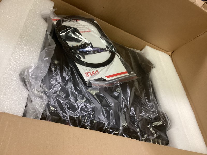 Condition photo showing Good Condition for Pyle Bluetooth Multi-Channel Hybrid Pre-Amplifier System - 3000W Home Audio Rack Mount Stereo Power Amplifier Receiver w/ Radio, USB, UHF, Dual Wireless Karaoke mic, Speaker Sound System - PWMA4004BT