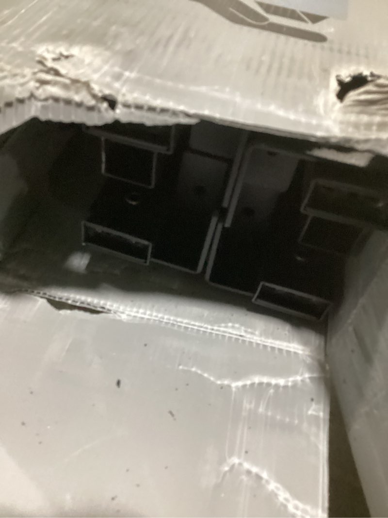 Condition photo showing As Is for Metal Bed Frame,Queen Size Bed Frame with Storage Space,Heavy Duty Sturdy Mattress Foundation,Easy Assembly,No Box Spring Needed, Black,16 Inch,Queen Queen 16 Inch