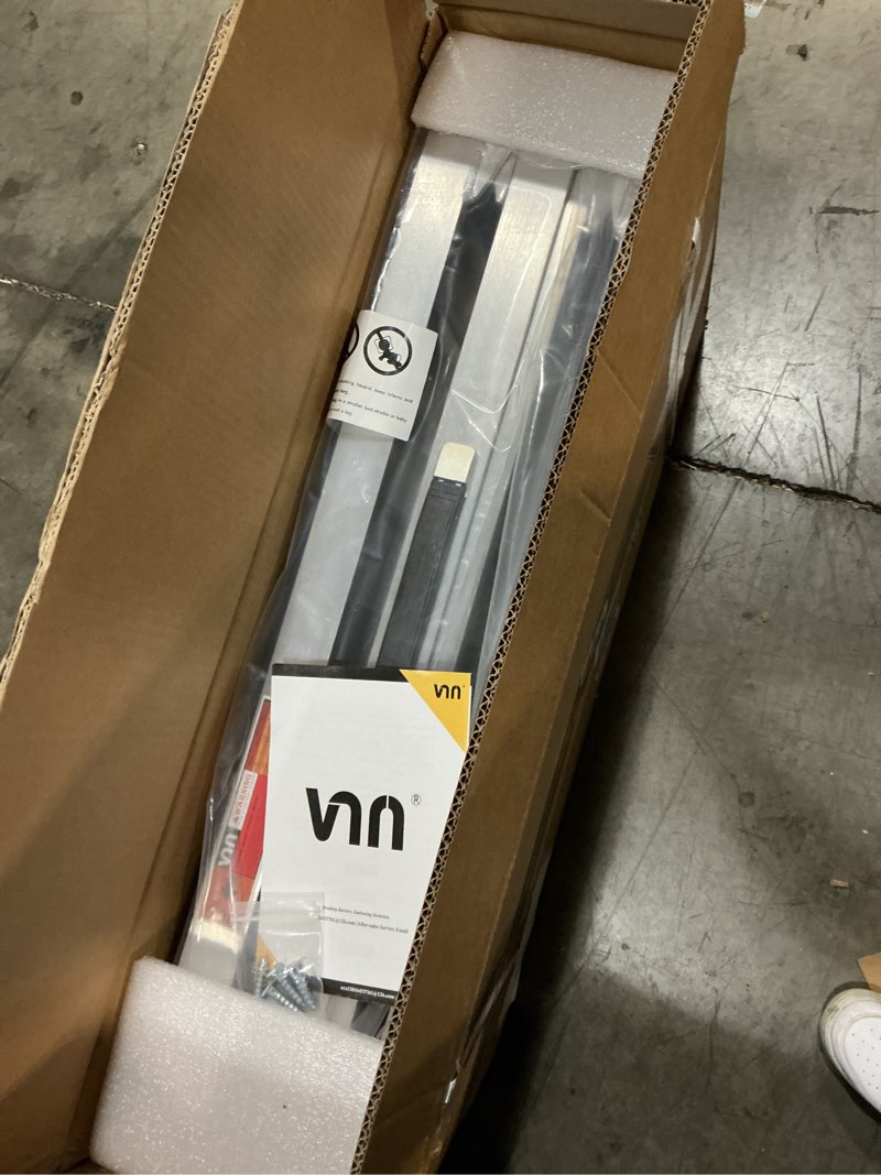 Condition photo showing Good Condition for vnn portable wheelchair ramp 5ft, seamless non-slip aluminum ramps for wheelchairs for home, handicap wheelchair ramps for home steps, aluminum loading dock plates, black aluminum 5ft (usable height 5-15 inch)