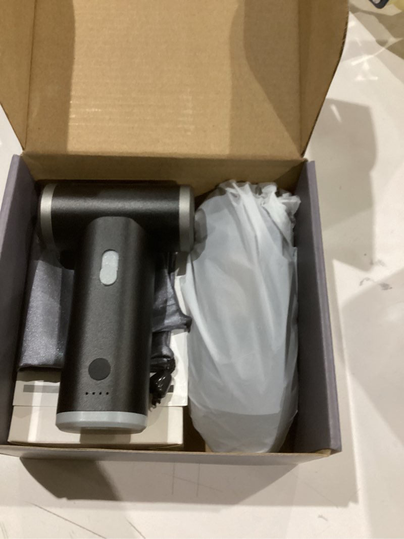 Condition photo showing Good Condition for compressed air duster & vacuum cleaner 4-in-1, 150,000rpm powerful electric air duster, cordless rechargeable with adjustable speed handheld air blower for keyboard, car, office, home electronics