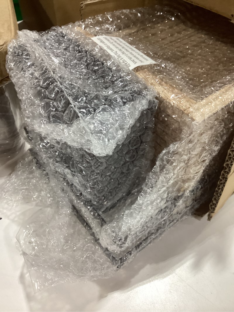 Condition photo showing Good Condition for 2-tier bathroom counter organizer with drawer basket and hooks, wood bathroom organizers and storage for countertop, farmhouse brown countertop organizer, counter shelf for vanity, kitchen, office brown with basket