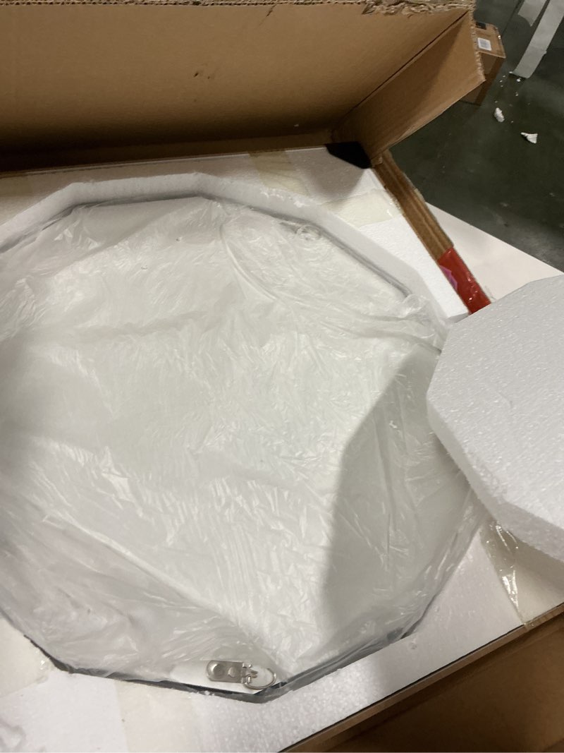 Condition photo showing New/Like New for Bathroom Mirrors for Over Sink, Round Frameless Mirrors for Wall, 20x20 Inch Beveled Bathroom Mirror, Bathroom Vanity Circle Mirror for Bedroom Living Room Entryway Home Decor Round 20"L x 20"W