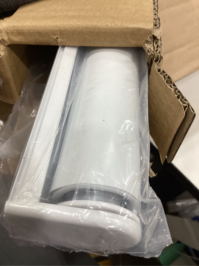 Condition photo showing Good Condition for myshade blackout cordless roller shades, room darkening free-stop roll up blinds for windows, pull down blocking blind for home and office, easy to install, 30" w x 72" h, white white 30" x 72"
