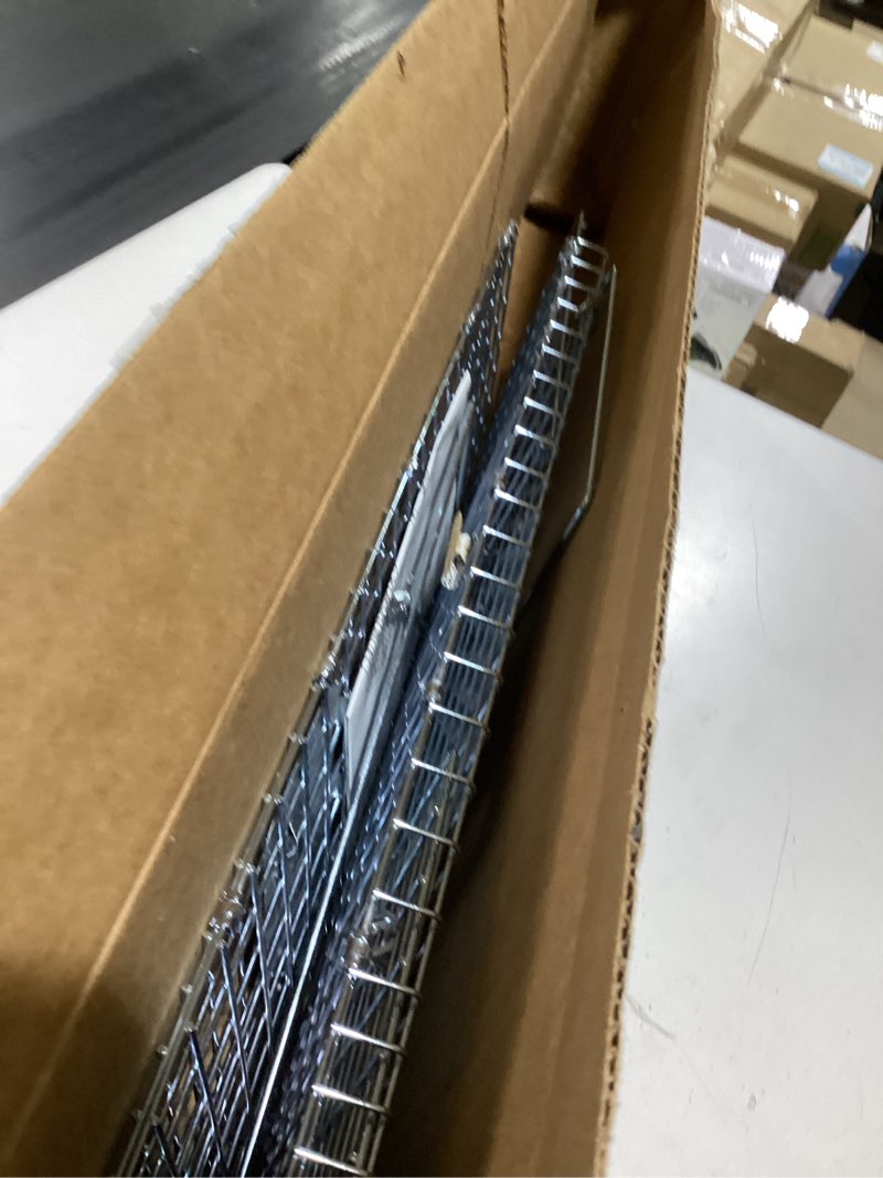 Condition photo showing As Is for 24” humane animal trap live animal trap cage for squirrels small stray cats rabbits groundhogs moles gophers and chipmunks up to 5.5 lbs galvanized rustproof live animal cage trap