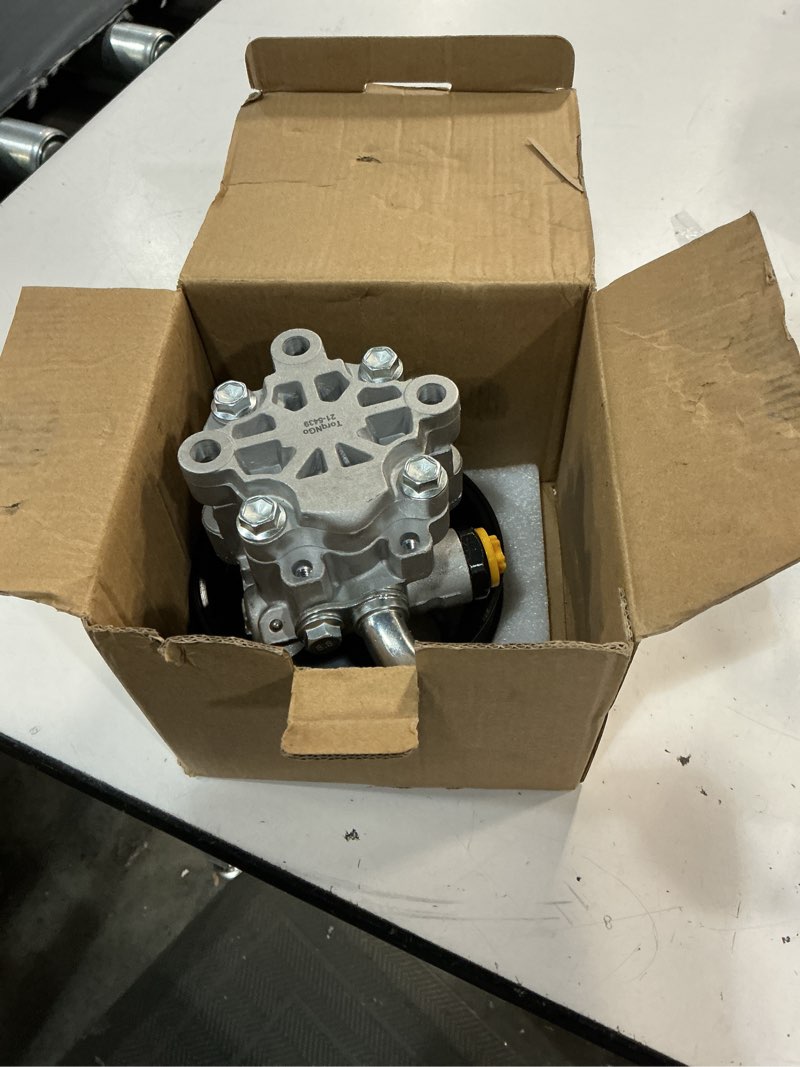 Condition photo showing Good Condition for 21-5439 power steering pump with pulley compatible with chrysler 300 2005-2010 dodge charger 2006-2010 magnum 2005-2008 challenger 2.7l 3.5l v6 replace # 04892093aa, 4782523ac, 4782523ad
