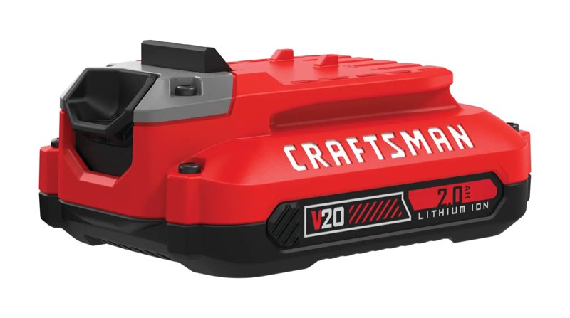 CRAFTSMAN V20* 2.0 Ah Lithium Ion Battery