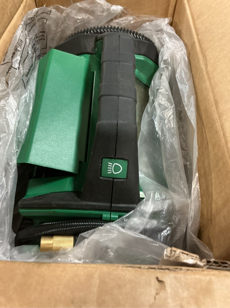 Condition photo showing As Is for metabo hpt multivolt 18-volt li-ion air inflator (power source: battery/car/electric)