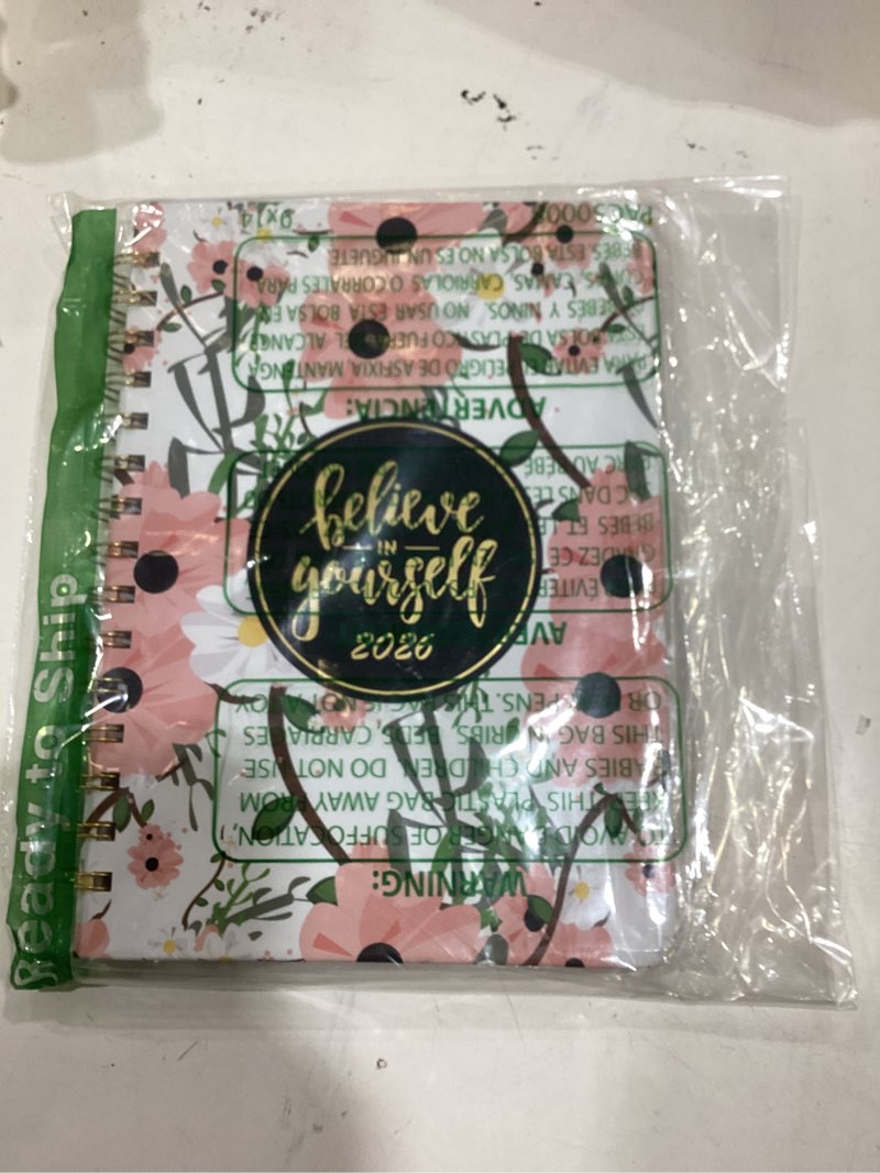 Condition photo showing New/Like New for 2026 Planner - Weekly & Monthly Planner 2026 with Tabs, 6.4" x 8.5", Jan 2026 - Dec 2026, Hardcover, Strong Binding, Thick Paper, Back Pocket, Elastic Closure, Inspirational Quotes