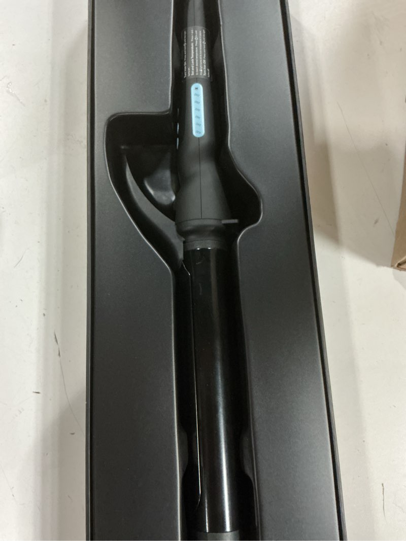 Condition photo showing Good Condition for bio ionic long barrel curling iron with moisture heat technology & nanoionic mx versatile curling wand - multiple barrel sizes for tight, classic, loose & soft curls 1.25 inch (loose curls) black