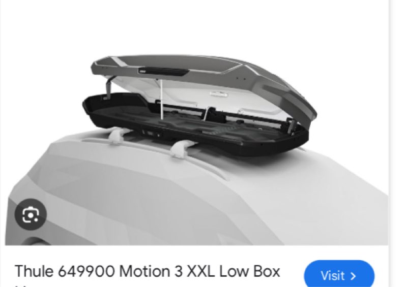 Thule Motion 3 Cargo Box Liner - Protects The Interior of Cargo Carrier - Non-Slip Surface Keeps Ite