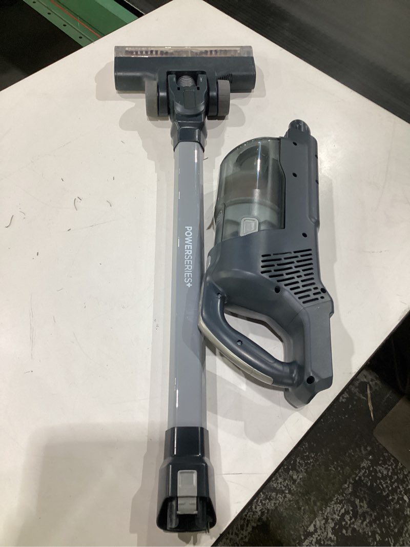 Condition photo showing As Is for (USED, NOT TESTED) BLACK+DECKER POWERSERIES+ 20V MAX* Cordless Stick Vacuum with LED Floor Lights, Lightweight, Removable Battery (BHFEA18D1)
