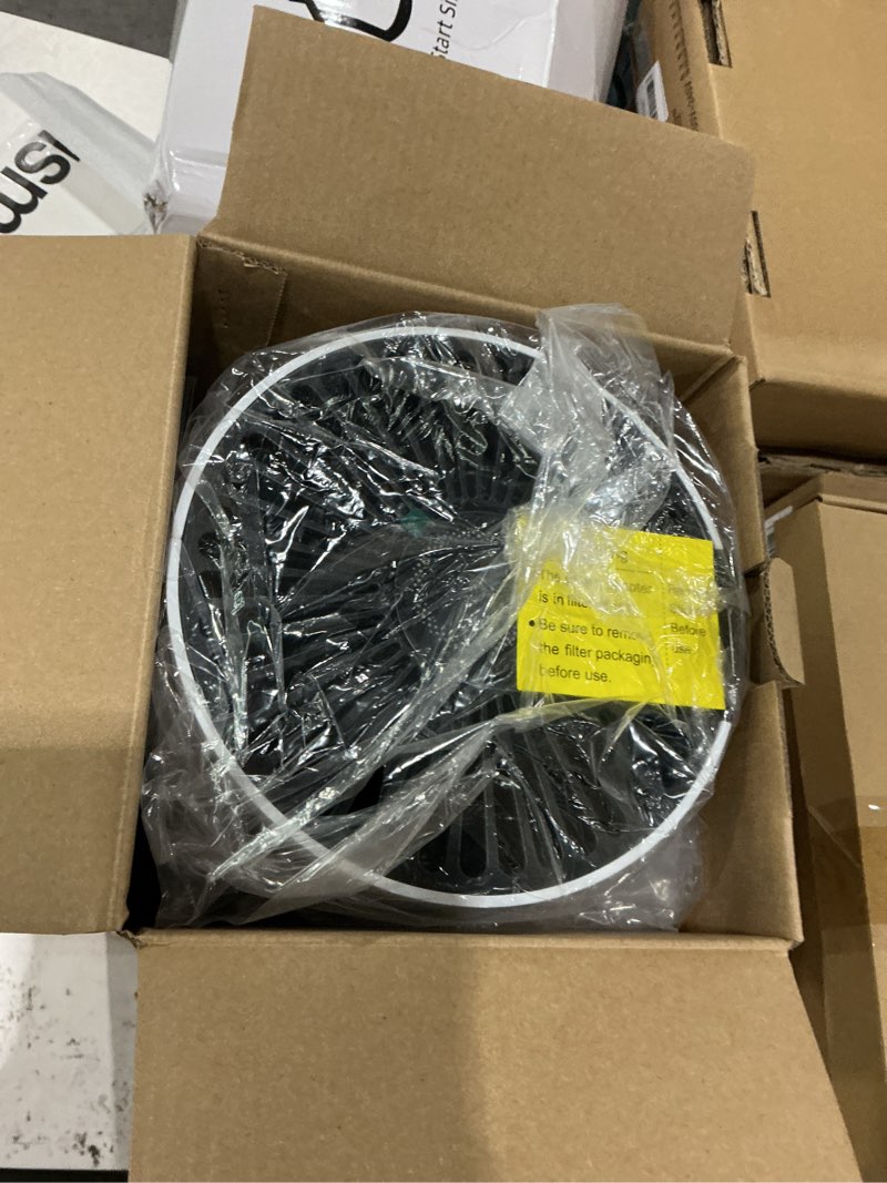 Condition photo showing New/Like New for air purifiers for home large room up to 1800 ft², air purifiers for bedroom 360° air intake with smart auto mode, hepa air purifier, air cleaner for smoke poiien pet dander, hap609 white