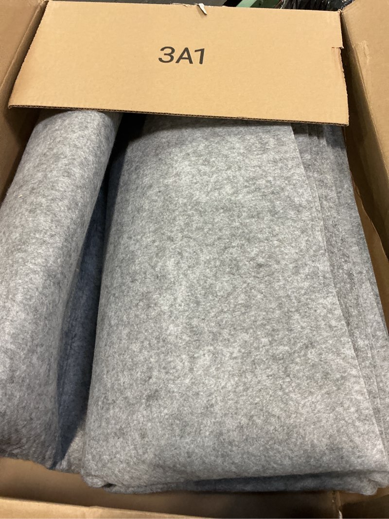 Condition photo showing Good Condition for Resare Non Slip Rug Pad Gripper - 10x14 Feet 1/8" Extra Thick Felt Under Rug for Area Rugs and Hardwood Floors,Super Cushioned Non Skid Carpet Padding 10' x 14' (Rectangular) 1/8" Thick