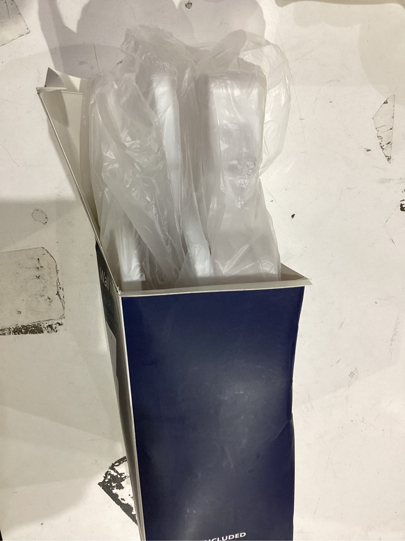 Condition photo showing As Is for wall mount holder for eero pro 6e/pro 6, no messy wires, space saving, outlet wall bracket only compatible with eero pro 6e/pro 6 mesh wi-fi system router (3 pack)