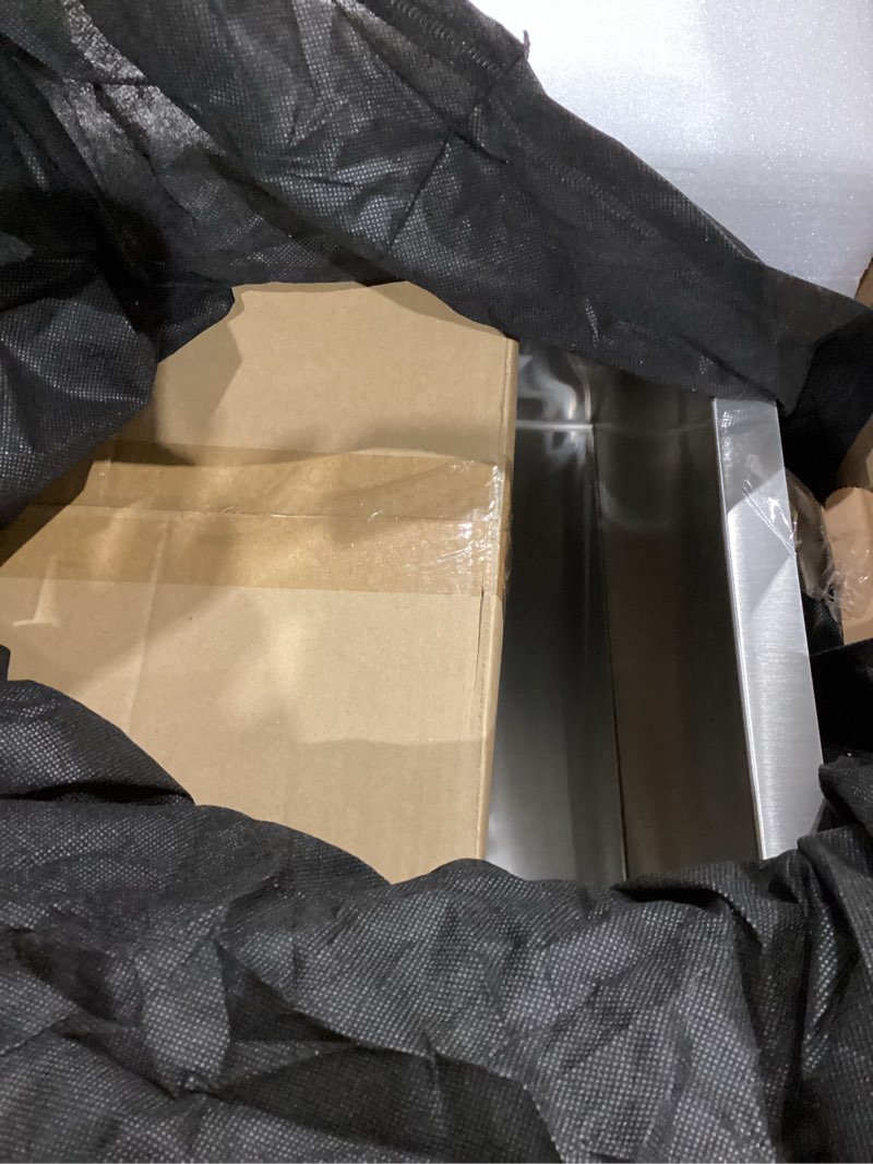 Condition photo showing Good Condition for kraus kore 23-inch undermount workstation 16 gauge single bowl stainless steel kitchen sink with accessories, kwu111-23 stainless steel 23 inch sink