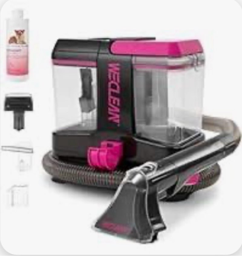 weclean c5 portable carpet cleaner upholstery deep cleaner, deep cleaning for carpet,car couch, with