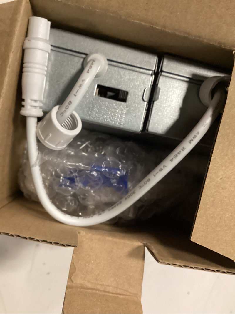 Condition photo showing Good Condition for ensenior 4 pack 3 inch led recessed light, dimmable, 2700k-5000k 5cct, 500lm high brightness, 6w 120v, damp rated, ultra-thin canless wafer light - etl & fcc & ic 2700/3000/3500/4000/5000k - 5cct white 3 inch