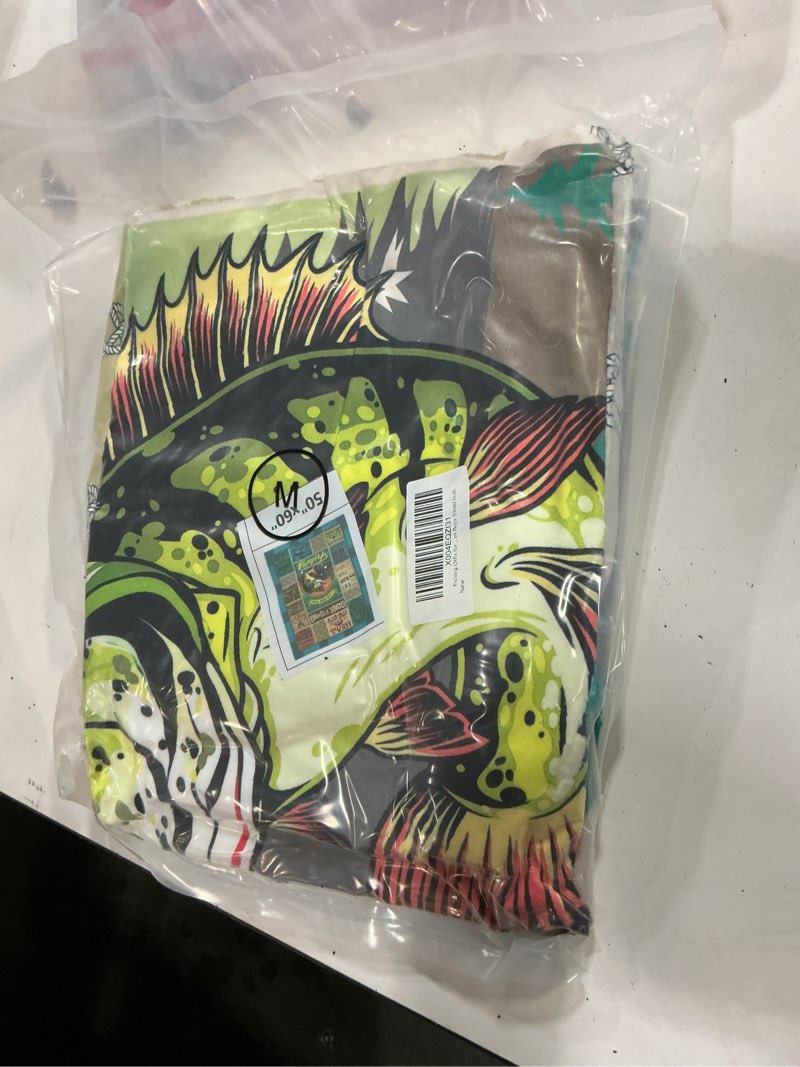 Condition photo showing New/Like New for Fishing Gifts,Fish Accessories Blankets for Men, Unique Fisherman Gifts, Fishing Stuff,Soft Fluffy Throw Blanket for Men Boys 40x50 Inch Fishing Blanket 40x50 Inch