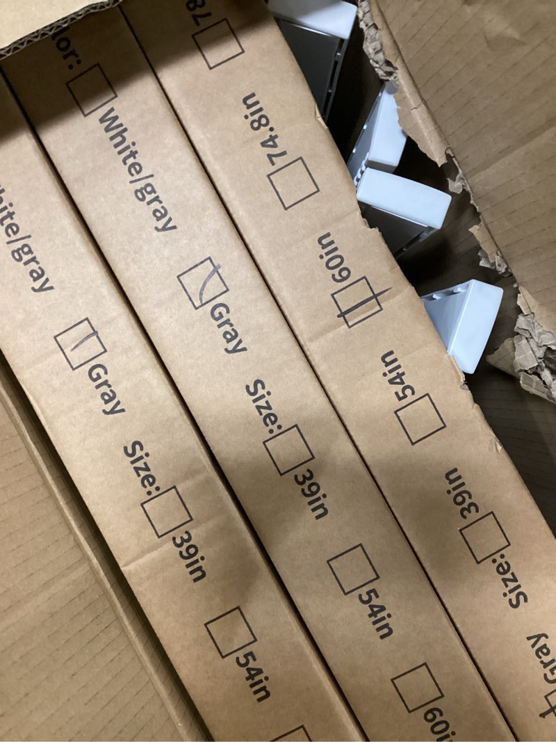 Condition photo showing Good Condition for Bed Rails for Toddlers 3 Pack, Thickened & Reinforced Baby Rail Guard with No-Nail Design, Height Adjustable Toddler Rails for Queen Bed, Kids Safety Bed Side Rails, Grey, 60x78.7x78.7in 3 Sides 60"Lx78.7"Lx78.7"L (No-Nail Required) Grey