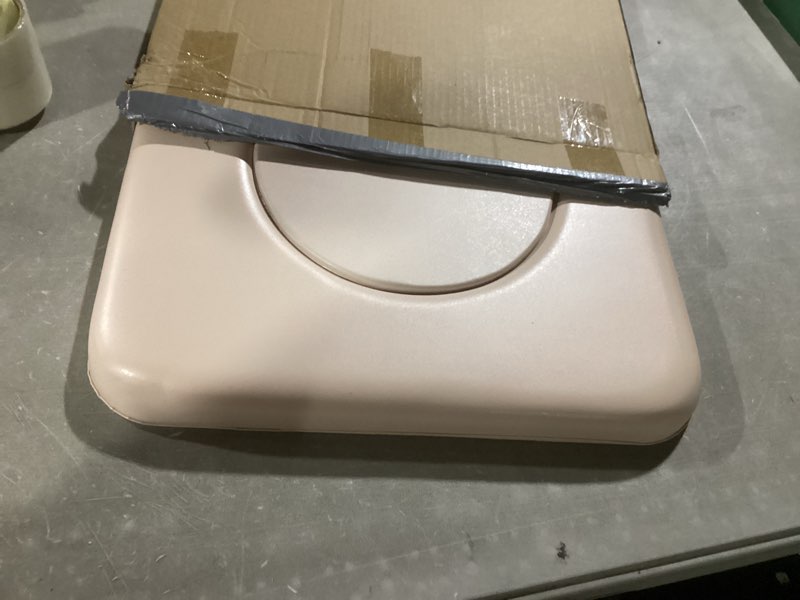 Condition photo showing Good Condition for pu commode seat cushion with sponge padded,c shape waterproof soft pad,suitable for bedside commode chairs,raised toilet seats(beige)